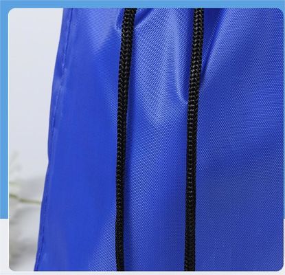 Corporate Flannel Drawstring Bag for Single Double Shoulder and Customized Training
