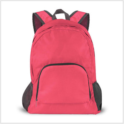 Ultralight Outdoor Sports Travel Back Pack with Custom Logo Print Pattern Zipper Closure