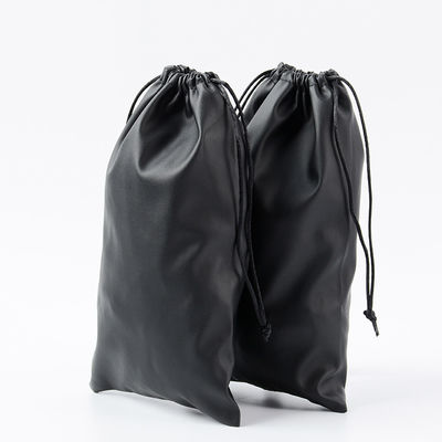 OEM/ODM Acceptable Custom PU Leather Dust Drawstring Bag for Jewelry Organization