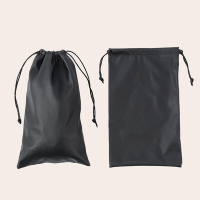 OEM/ODM Acceptable Custom PU Leather Dust Drawstring Bag for Jewelry Organization