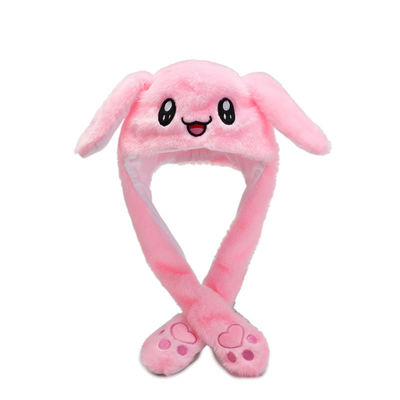 Korean Version Rabbit Ear Hat in Free Size for Spring and Autumn Fashion Embroidery