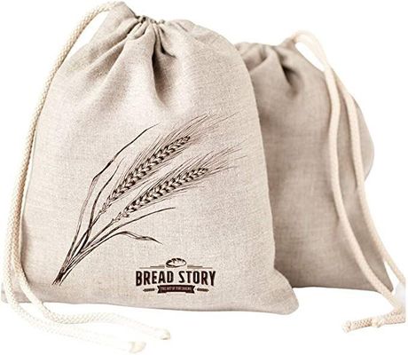 Soft Cotton Canvas Jewelry Pouch Custom Logo Printed Drawstring Cosmetic Packaging