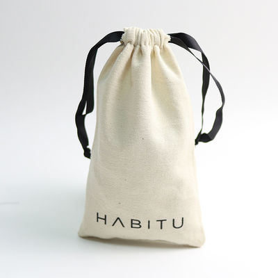 Customized Color Cotton Drawstring Bag for Custom Jewelry Packaging 100% Organic