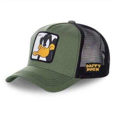 High Version Rabbit Duck Cartoon Net Hats Four Seasons Applicable 100% Cotton Material