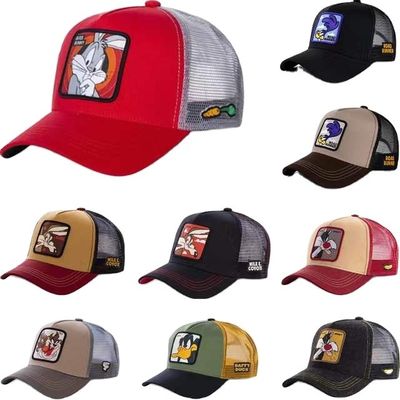High Version Rabbit Duck Cartoon Net Hats Four Seasons Applicable 100% Cotton Material