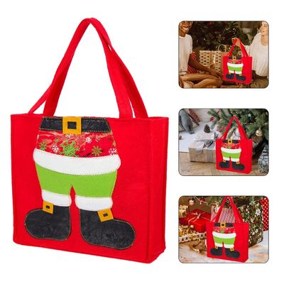 Christmas Gifts Tote Bag with Handles Customized Color and Professional Manufacture