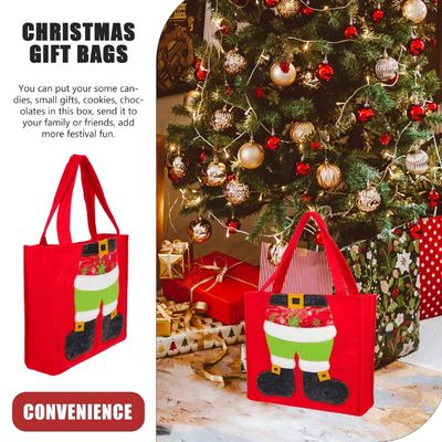 Christmas Gifts Tote Bag with Handles Customized Color and Professional Manufacture