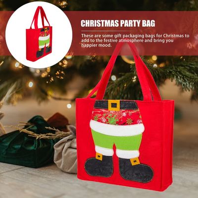 Christmas Gifts Tote Bag with Handles Customized Color and Professional Manufacture