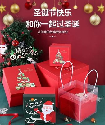 Packaging For Kids Candy Newest Fashinable Christmas Gift Bags with Santa Claus and Elk