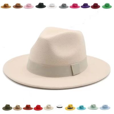 British Style Lace Accessory Cashmere Felt Hat for Men and Women in Four Seasons Jazz Hat