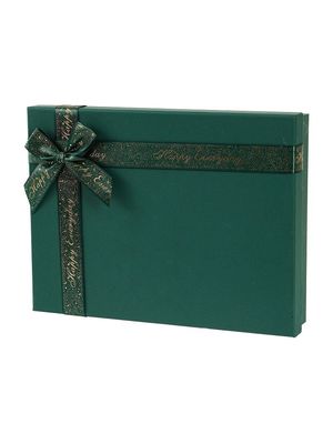 Recycled Materials Custom Luxury Bridesmaid Gift Box with Ribbon and Various Colors