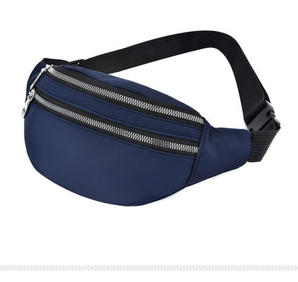 Customized Women Nylon Belt Bag Waterproof Cross Body Fanny Waist Pack with Material