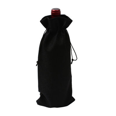 Accepable OEM/ODM Nature Color Jute Pouch Drawstring Bag for Eco Friendly Hemp Storage
