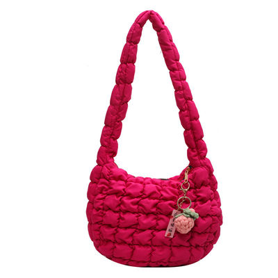 Daily Life Must-Have Newest Fashinable Korean Style Quilted Puffer Weekend Travel Bag
