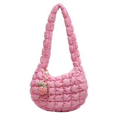 Daily Life Must-Have Newest Fashinable Korean Style Quilted Puffer Weekend Travel Bag