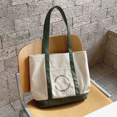 Daily School Life Customized Color Large Canvas Crossbody Bags for Men and Women