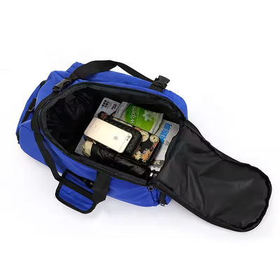 Customized Color Gym Duffel Backpack Men Waterproof Travel Bag with Shoes Compartment