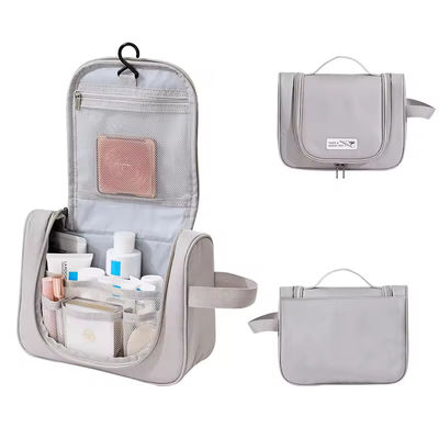 Customized Color Polyester Hanging Toiletry Bag Perfect for Women's Daily Life Needs