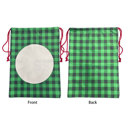 Newest Fashinable 2024 Christmas Gifts Bag Santa Sacks Drawstring Bag Customized Color