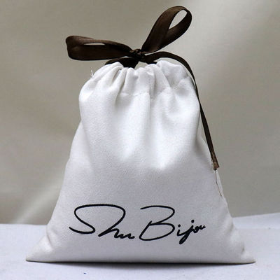Customized Linen Cotton Canvas Drawstring Bag with Customized Color and Logo