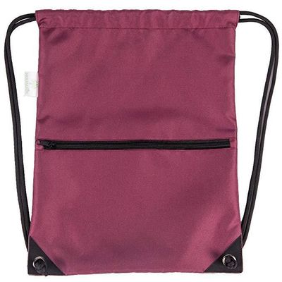 HAJJ Drawstring Bag Durable Reusable Backpack for Comfortable Polyester Slipper Shoes