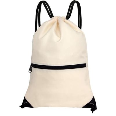 Customized Logo HAJJ Drawstring Bag Water Resistant Sublimation String Backpack