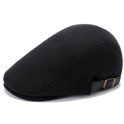 European Style Woolen Beret for Outdoor Activities Customized Color Age Group Adults