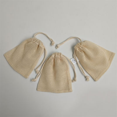 Reusable Organic Cotton Soap Set Gift Bags With Drawstring Must-Have for Green Living