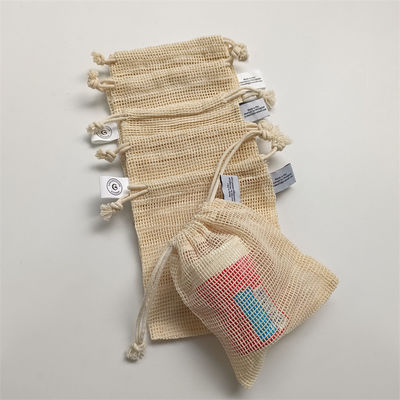 Reusable Organic Cotton Soap Set Gift Bags With Drawstring Must-Have for Green Living