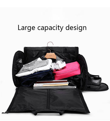 Large Capacity Custom Logo Clothing Gym Travel Bag for Fashion Trend and Waterproof