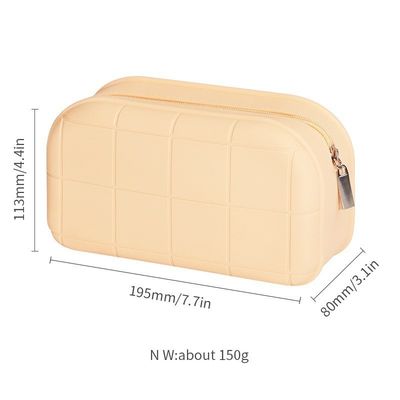 OEM/ODM Acceptable Portable Beauty Tools Clutch Cosmetics Bag for Makeup Brush Storage