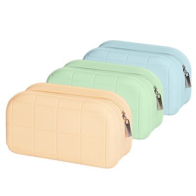 OEM/ODM Acceptable Portable Beauty Tools Clutch Cosmetics Bag for Makeup Brush Storage