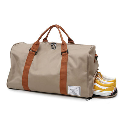 Thread Pattern Custom Logo Foldable Luggage Bag for Large Capacity Waterproof Travel