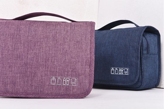 Zipper Closure Travel Waterproof Men's Cosmetics Storage Bag for Stylish Men on the Go