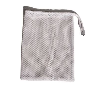 Custom Logo Small Nylon Mesh Net Storage Drawstring Pouch Bag For Sunglasses Carrying