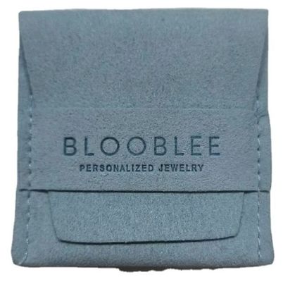 Custom Printed Microfiber Velvet Gift Necklace Jewelry Packaging Bag Pouch and Box