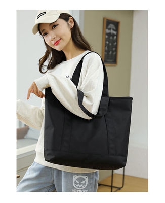 Custom Outdoor Canvas Clutch Tote Bag With Pocket And Zipper Newest Fashinable Style