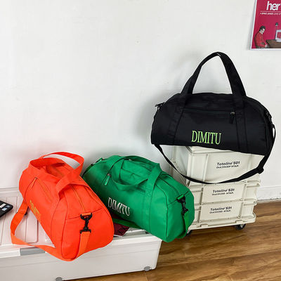 Waterproof Large Capacity Custom Sport Gym Sneaker Nylon Polyester Bag with Zipper Closure