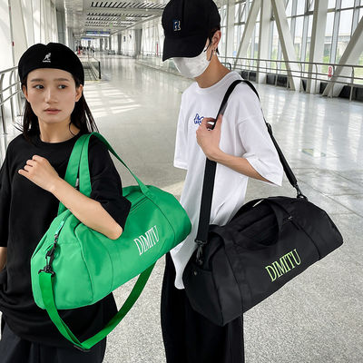 Waterproof Large Capacity Custom Sport Gym Sneaker Nylon Polyester Bag with Zipper Closure