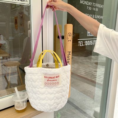 Lightweight Camouflage Puffer Tote Bag for Women Customized Color and OEM/ODM Accepted