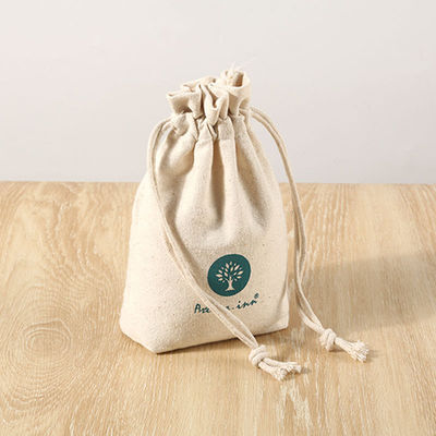 Double String Cartoon Pattern Canvas Drawstring Bag for Personalized Eco-friendly Gifts