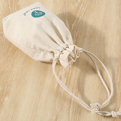 Double String Cartoon Pattern Canvas Drawstring Bag for Personalized Eco-friendly Gifts