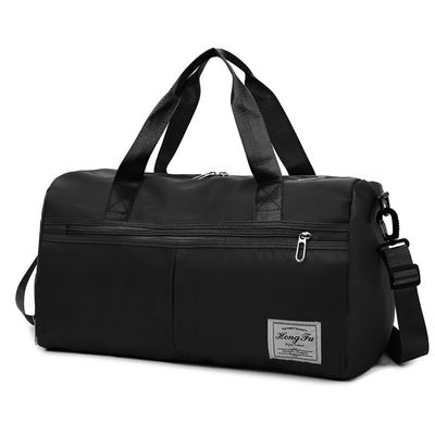 Large Capacity Custom Logo Sports Canvas Gym Bags for Unisex Weekender Travel Workout