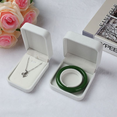 Custom Logo Stock Velvet Black Jewelry Boxes with Printing and Luxury Design