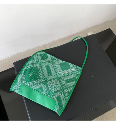 Open Closure Travel and Outgoing Ethnic Style Ladies Full Paisley Print Shopping Bag