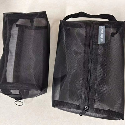 Newest Mesh Cosmetic Bag for Girl Women Professional Travel Storage OEM/ODM Accepted