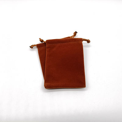 Small Dice Earring Necklace Gift Jewelry Velvet Dust Packaging Pouch Drawstring Suede Bag