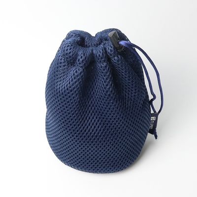 Customized Color Round Bottom Mini Drawstring Bag for Headphone and Data Cable Storage