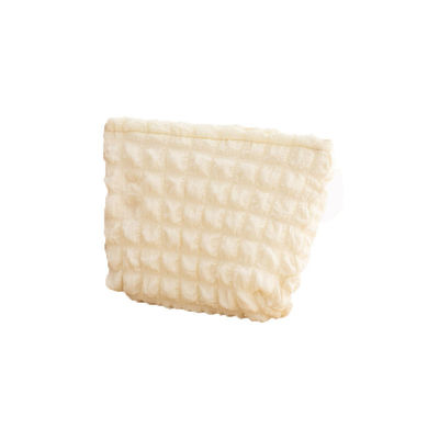 OEM/ODM Acceptable Cute Puffy Mesh Cosmetic Pouch for Mini Canvas Travel Toiletry Handbags