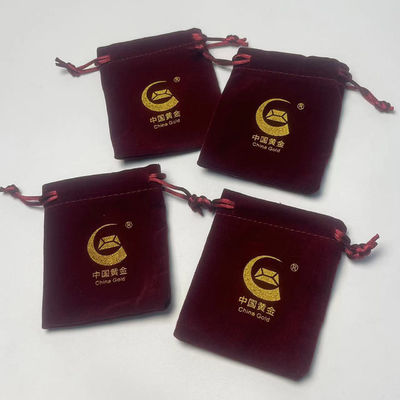 Small Dice Earring Necklace Gift Jewelry Velvet Dust Packaging Pouch Drawstring Suede Bag